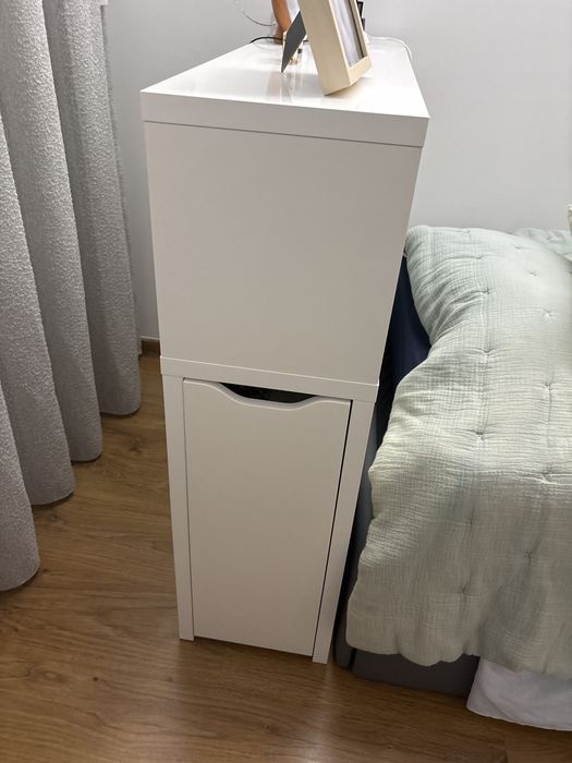 Cabeceira com estante de cama  solteiro