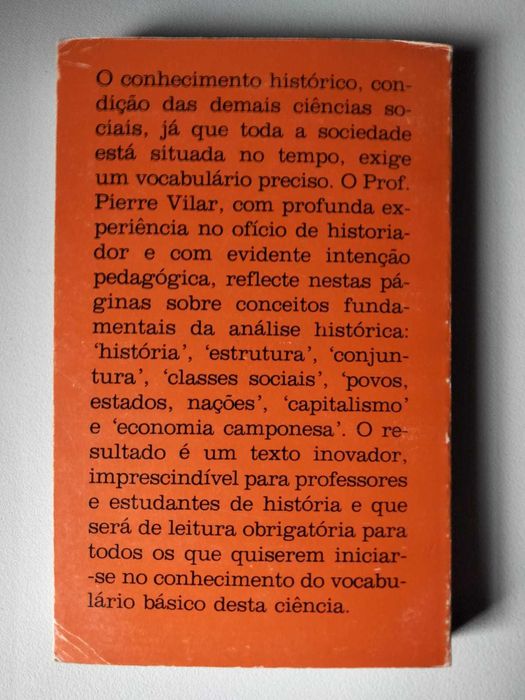 Iniciação ao Vocabulário da Análise Histórica