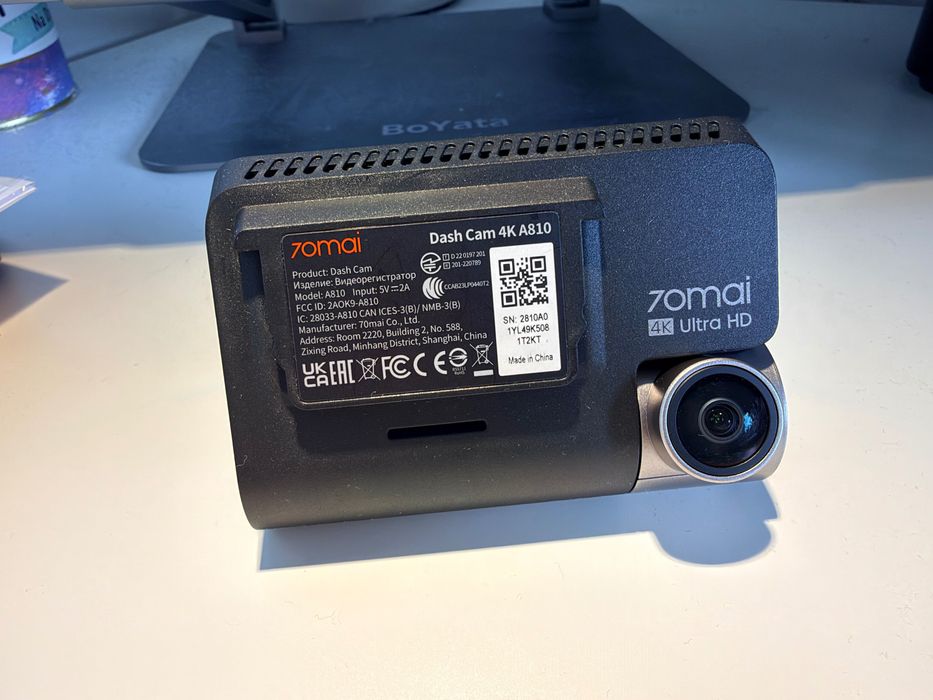 70mai A810 + RC12 + 4G UP04 Zestaw