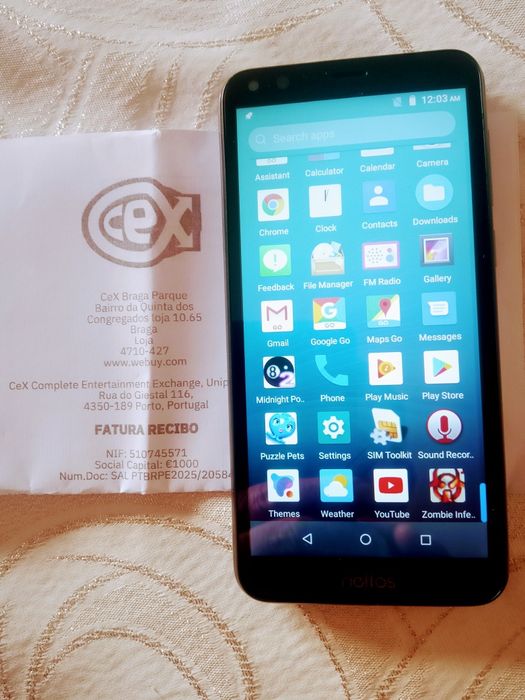 Telemóvel desbloqueado com garantia