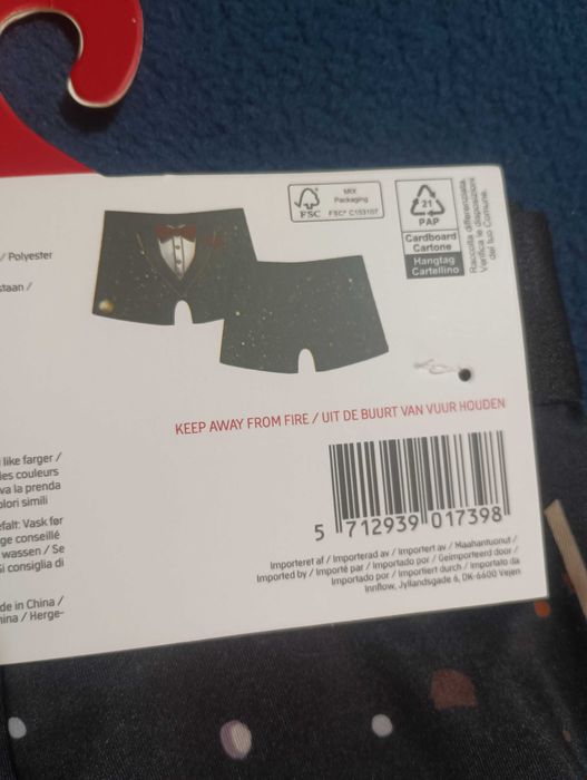 Boxers de Natal Novos