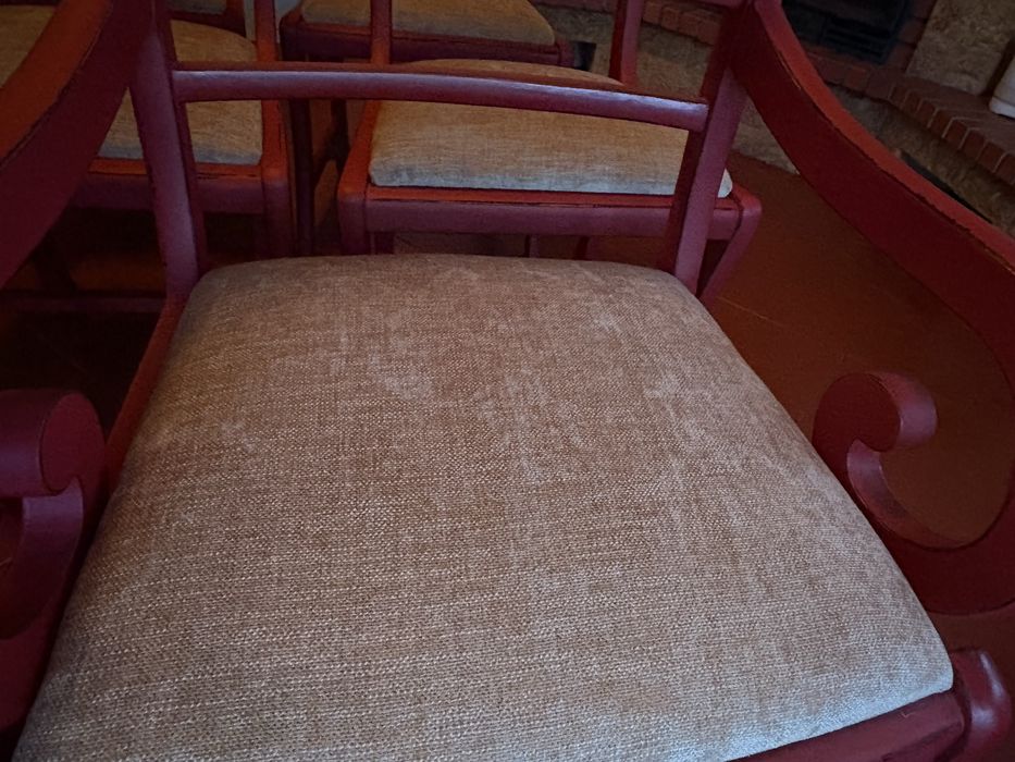 Conjunto de 8 cadeiras mesa sala de jantar