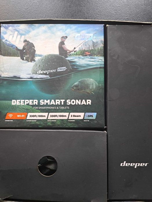 Echosonda deeper chirp+ z gratisami