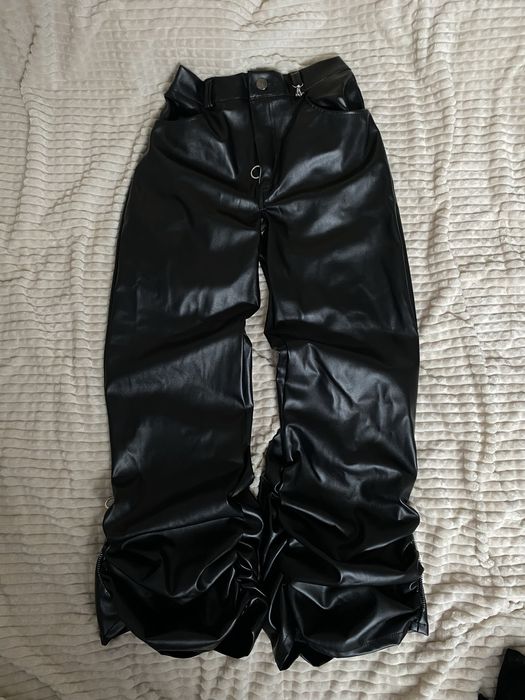 джинси клеш opium y2k шкіряні