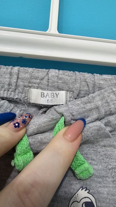 Spodnie niemowlęce 68