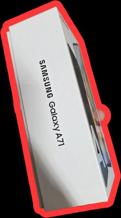 Pudełko, opakowanie Samsung A71
