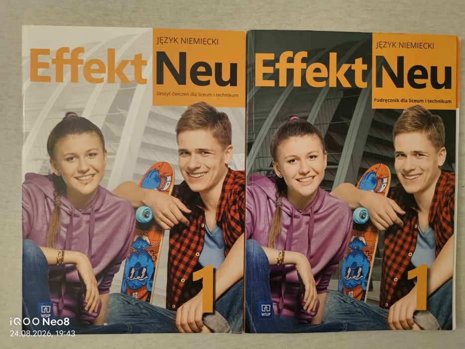 J. Niemiecki Effect Neu WSiP klasa 1podręcznik+ćwiczenia