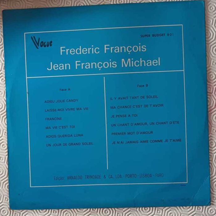 Vinil Jean Michel e Frederic François