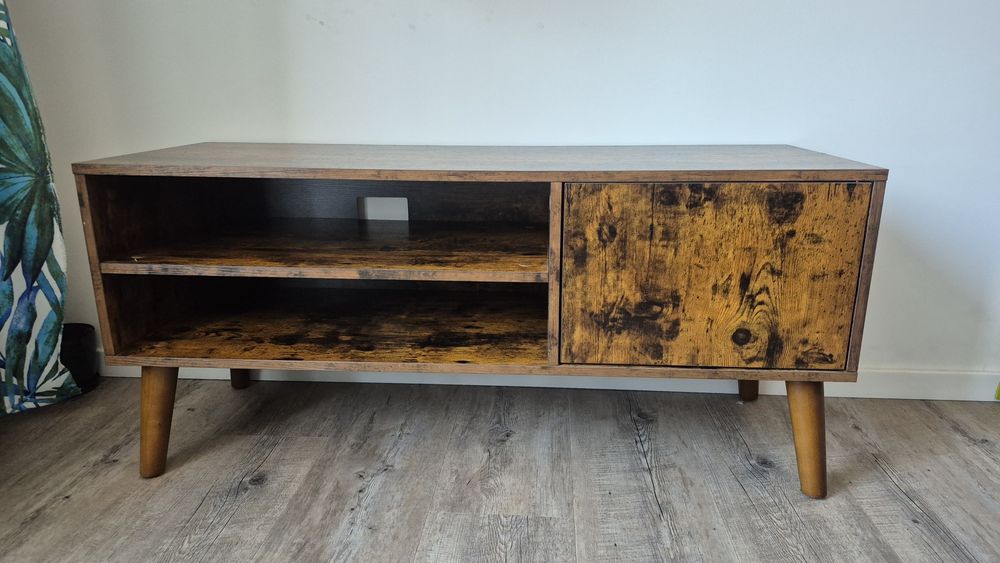 Szafka RTV pod telewizor Loft, rustykalna