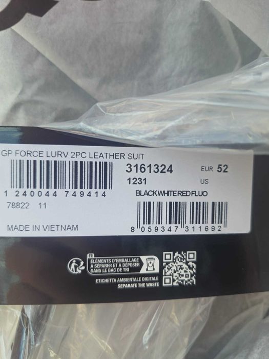 Calças Alpinestars GP Force Lurv  Tamanho 52 Novas