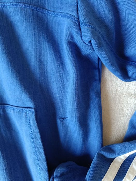 Bluza adidas niebieska