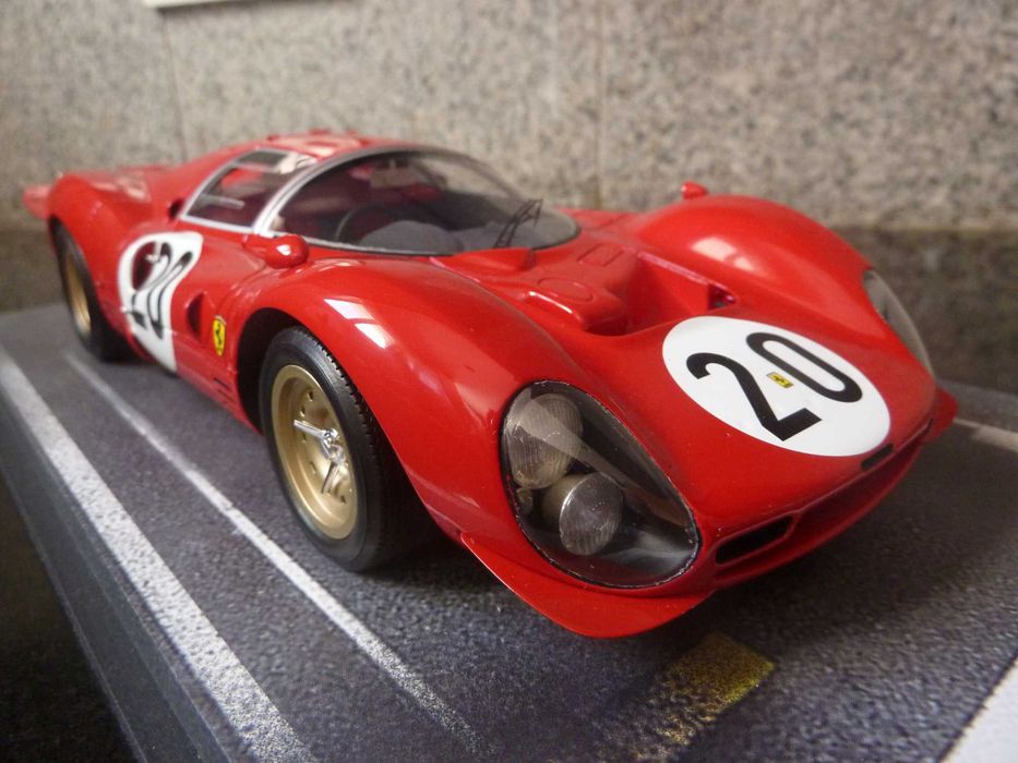 1:18 BBR, Ferrari 330 P3, 24H LeMans 1966, AutoArt, Minichamps