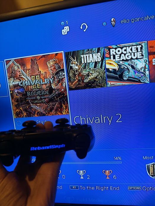 Comando PS4 original a funcionar perfeitamente