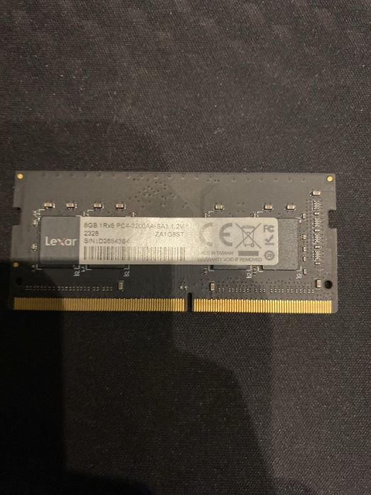 Lexar 8GB (1x8GB) 3200MHz CL22