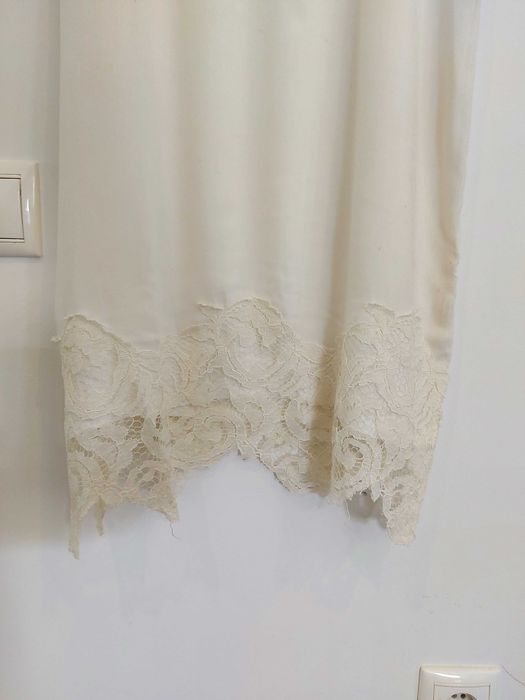 Vestido branco com Renda