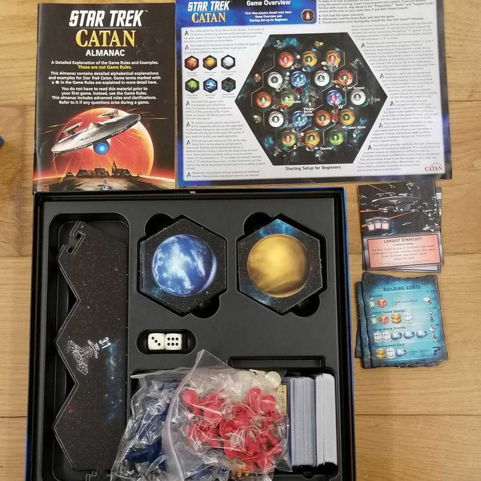 Star Trek Catan - jogo de tabuleiro