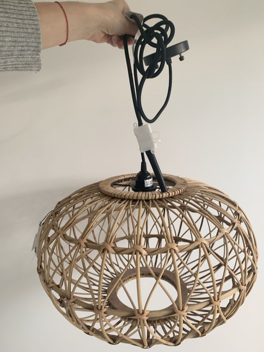 Lampa w stylu boho