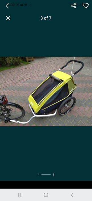 Przyczepka rowerowa Croozer WYNAJEM