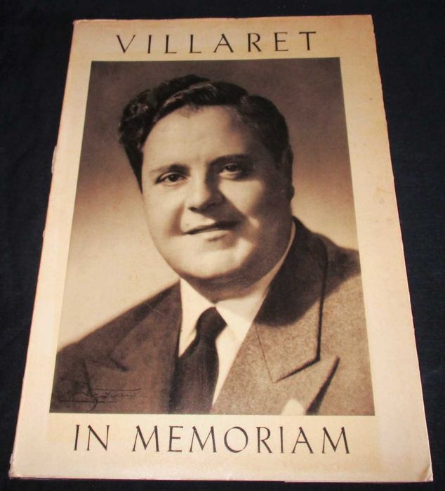 In Memoriam Book of João Villaret