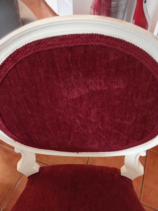 Cadeiras vintage sala conjunto de 4