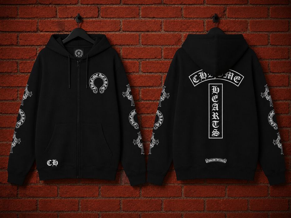 Зіп-Худі Chrome Hearts / Зипка Хром Харт (різні варіанти) БЕЗ ПЕРЕДОПЛАТ
