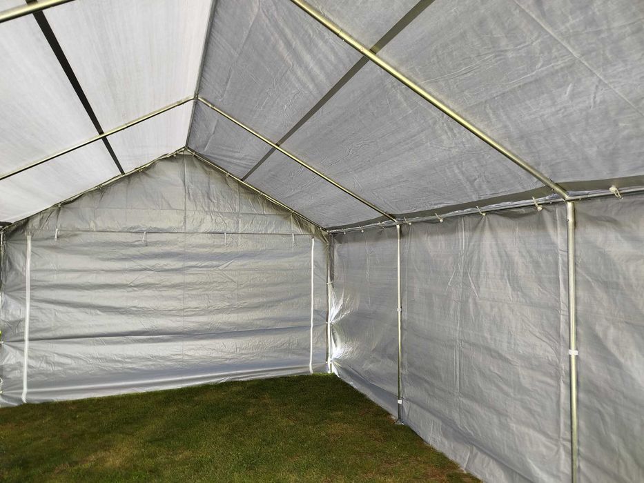 Namiot garażowy magazynowy imprezowy 3x6, 4x6, 4x8