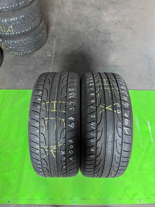 2 opony letnie używane 255/45R19 100 V MO Dunlop SP Sport Maxx W-wa