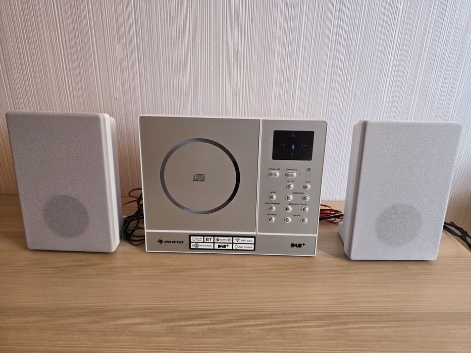 Інтернет радіо Auna Connect Vertical 10034997 WiFi/CD/BT/USB/FM/AUX/DA
