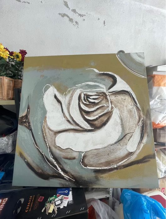 Quadro feito á mão