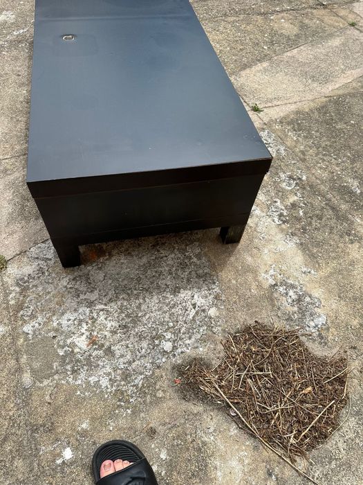 Aparador preto IKEA