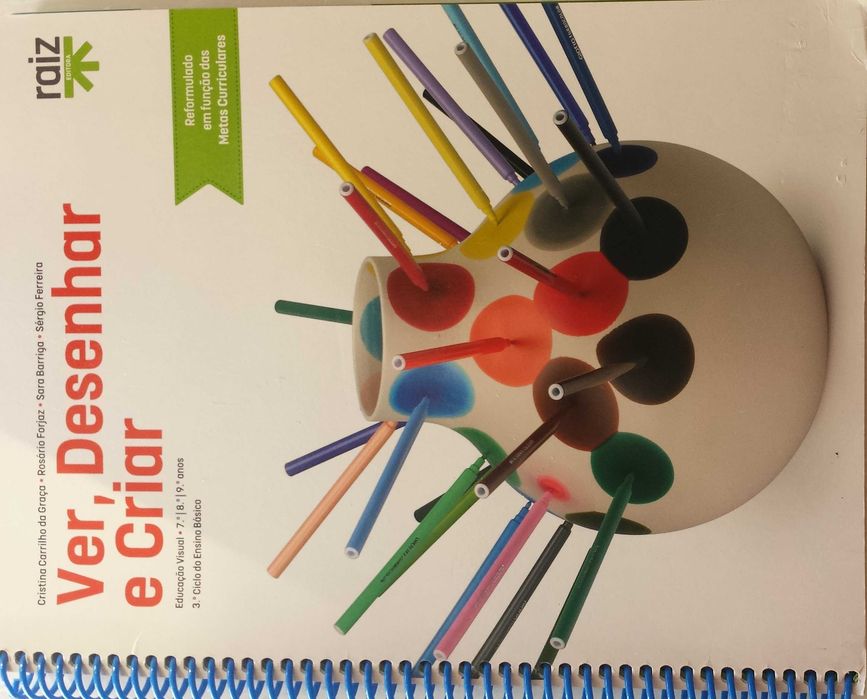 Manual de Educação Visual/Ver,Desenhar e Criar- 7., 8. e 9. Anos Novos
