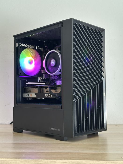PC Gamer Ryzen 5 + RX 6600 XT | Até 500 FPS | Pronto a Jogar