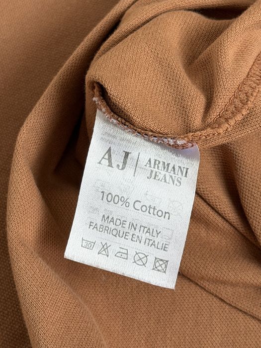 Чоловіче поло Armani (коричневе) L
