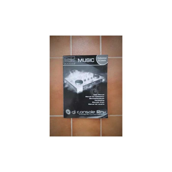 Controlador Hercules DJ Console Rmx | Interface de Áudio (c/ Livro)