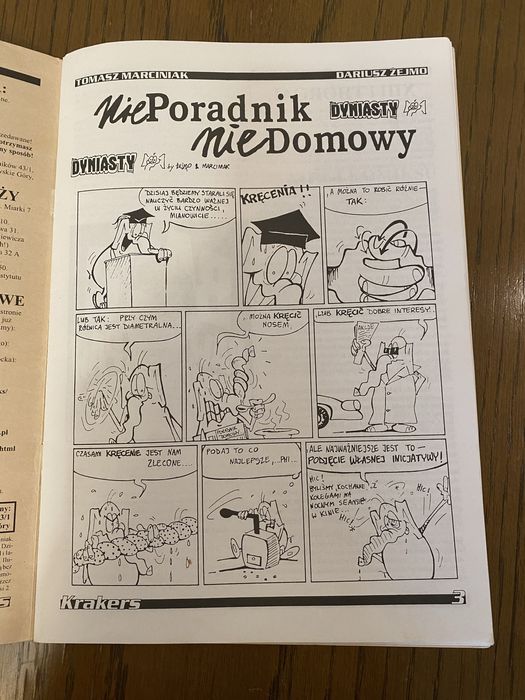 Krakers  7 ( 1998/03 ) magazyn komiksowy, komiks