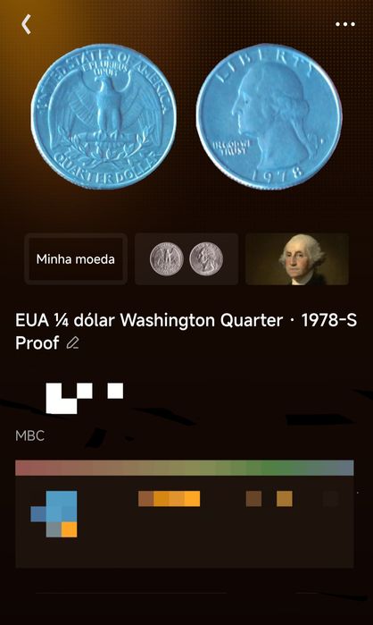 Moeda de Erro U.S.A