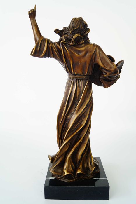 Mojżesz z biblią figura brązu rzeźba figura