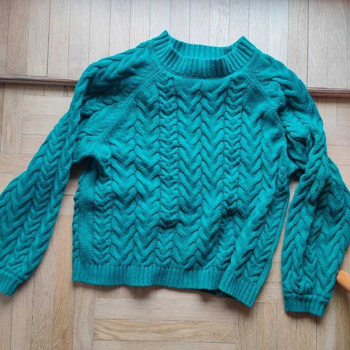 Turkusowy sweter Medicine XS