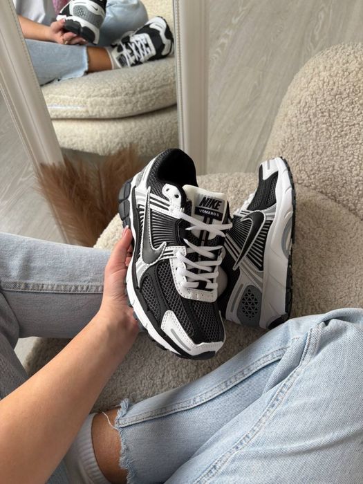 Кросівки Nike Vomero Zoom 5 Grey Black  найк зум вумеро сірі 36-45