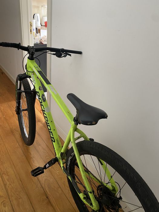 Bicicleta ROCKRIDER VERDE NEON
