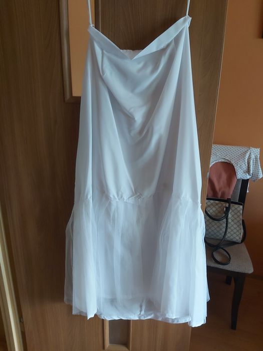 Suknia ślubna śmietanka