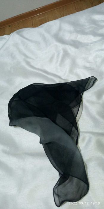 apaszka czarna ombre