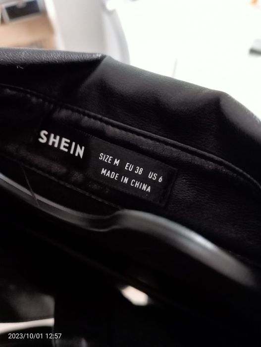 Kurtka koszulowa skórzana