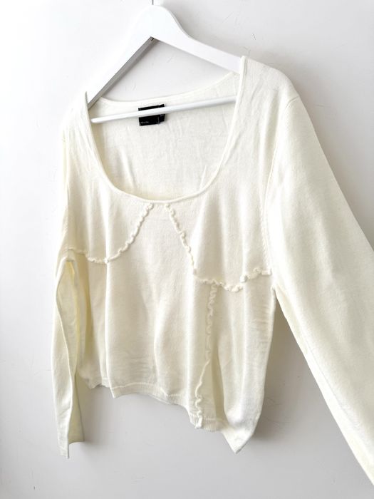 ASOS dzianinowy top z długim rękawem