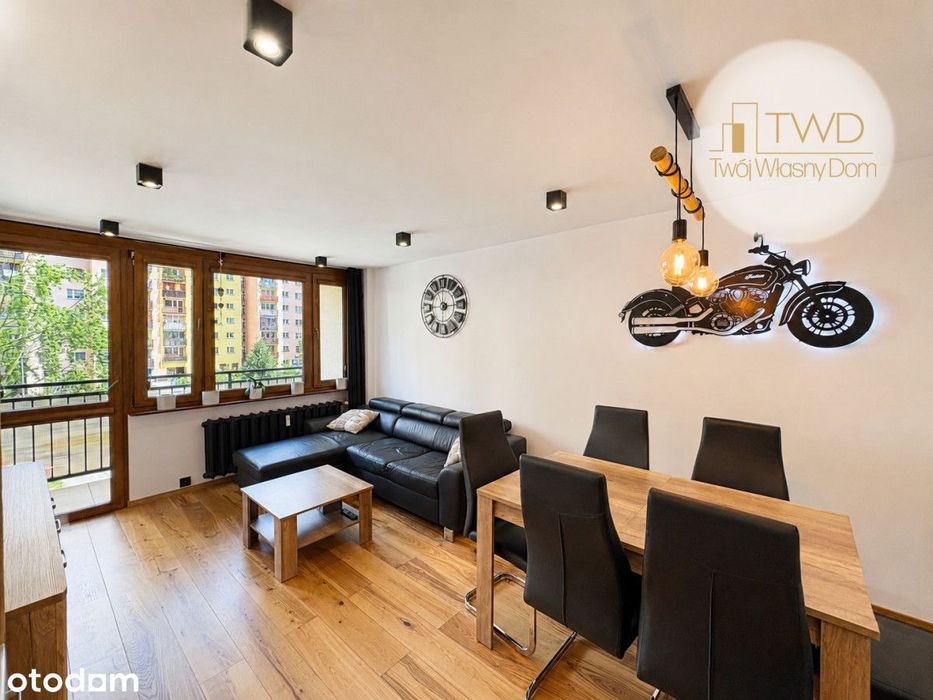 2 pok. + garderoba | 49,87 m² | Dąbrowa Górnicza