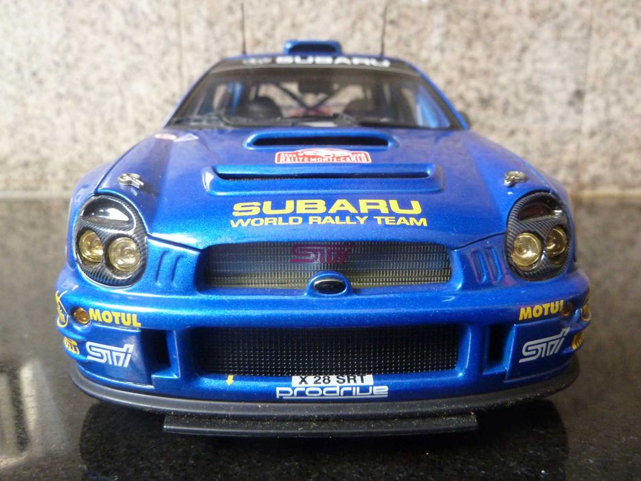 1:18 AutoArt, Subaru Impreza WRC, Rallye Monte Carlo 2002, Minichamps
