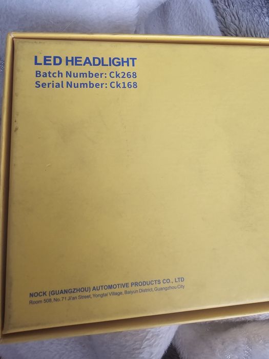 Żarówki samochodowe LED Nock 6500K Canbus H7 H11 HB4 Nowe
