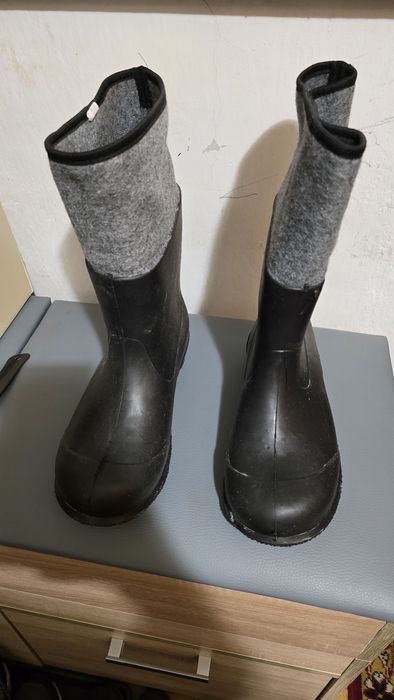 Gumaki nowe czarno/szare