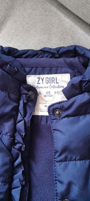 Colete azul marinho, T. 4-5 anos