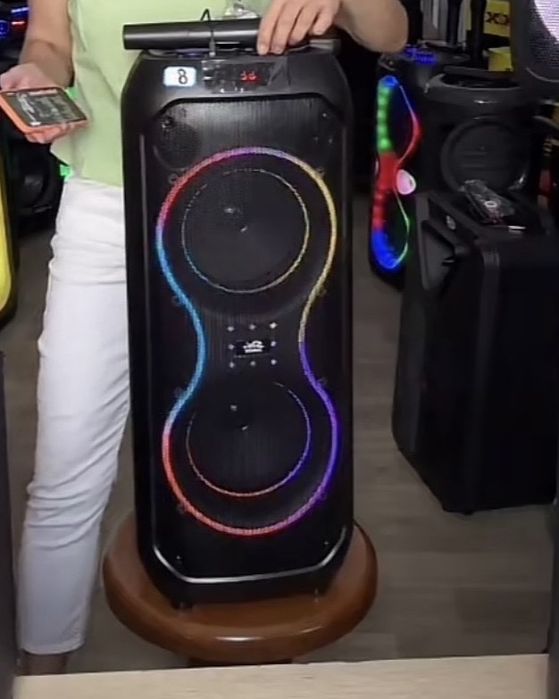 колонка портативная fm радіо колонка блютуз Bluetooth PartyBox